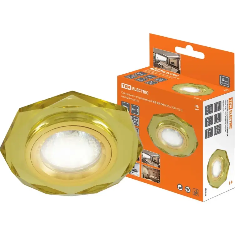 Встраиваемый светильник TDM ELECTRIC СВ 03-04 SQ0359-0053