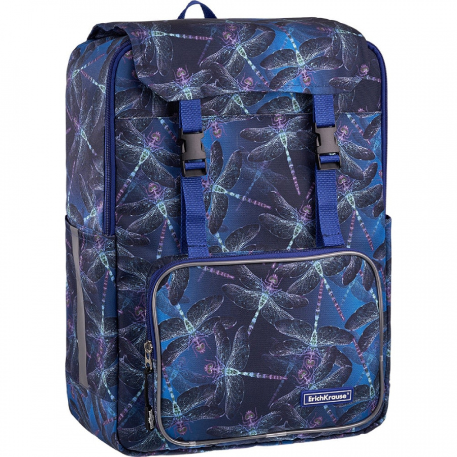 Рюкзак ErichKrause ActiveLine Vintage Neon Dragonflies