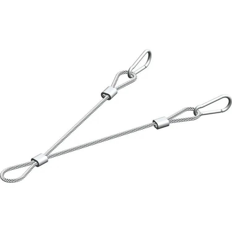 Y-образный элемент с карабинами УМС 150 мм YK-150