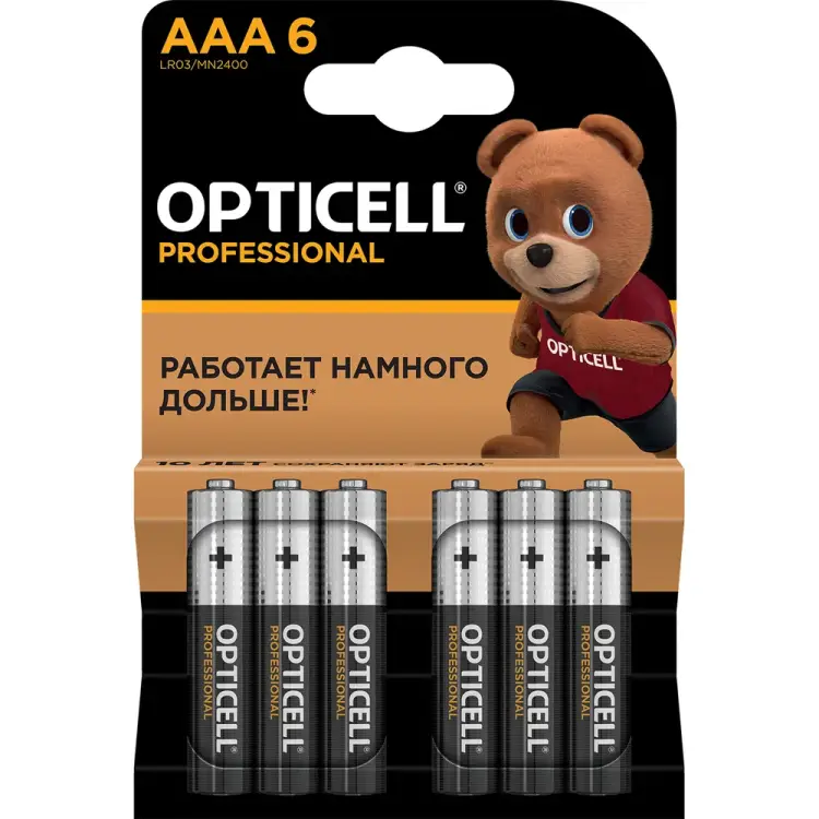 Батарейки OPTICELL PROFESSIONAL 5052004
