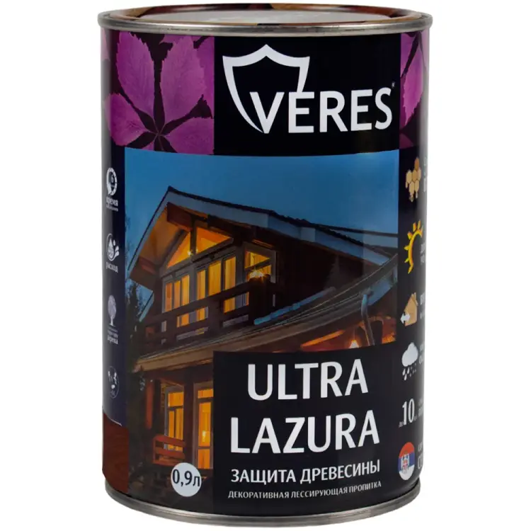 Пропитка VERES Ultra Lazura №4 42030