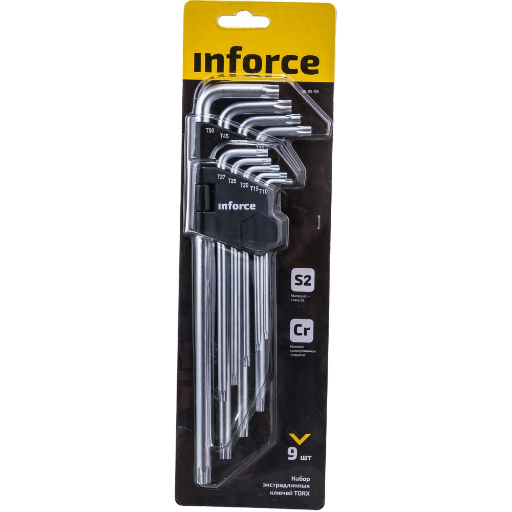 Набор ключей torx Inforce 06-05-96