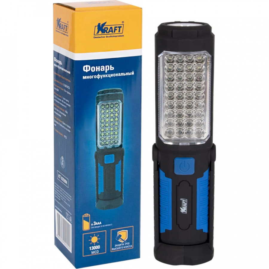 Многофункциональный светодиодный фонарь KRAFT KT 835904