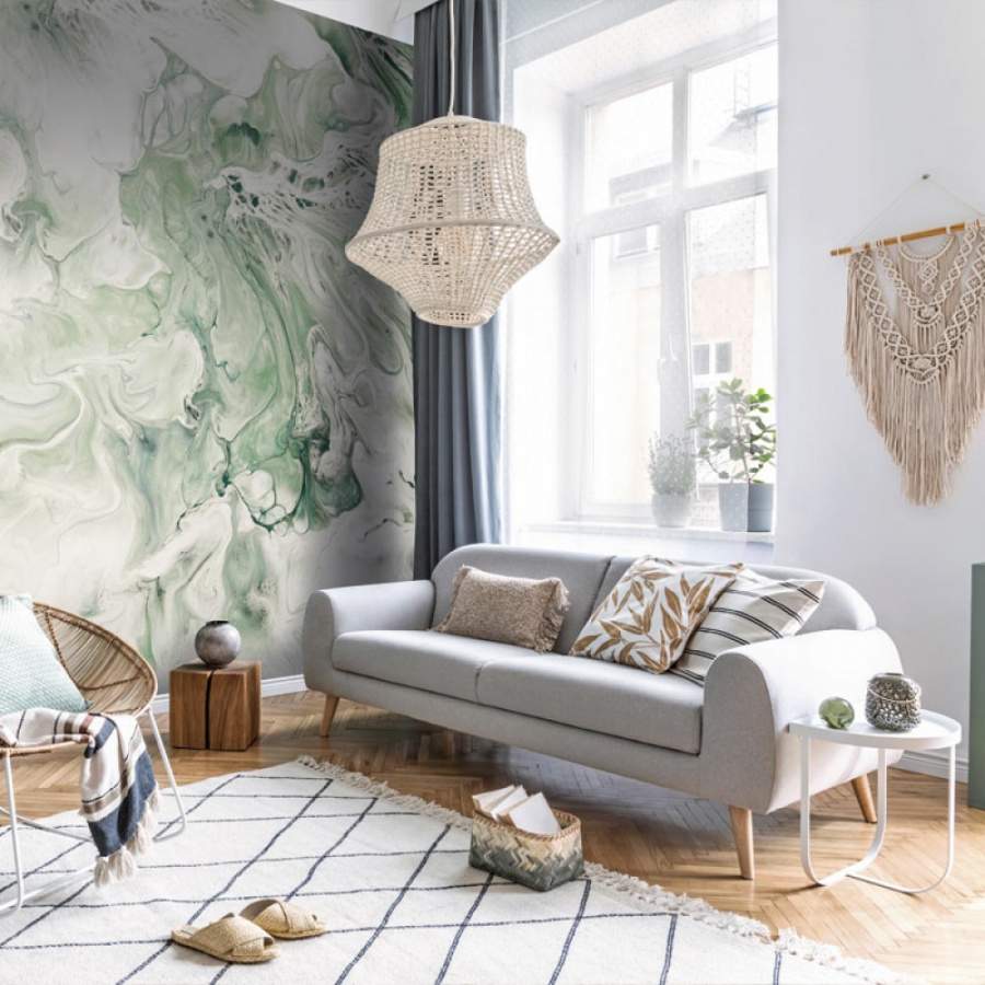 Фотообои ООО Ортограф Cream green