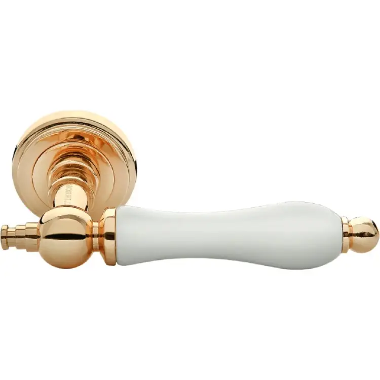 Дверная ручка MORELLI MH-42-CLASSIC PG/W 9011400