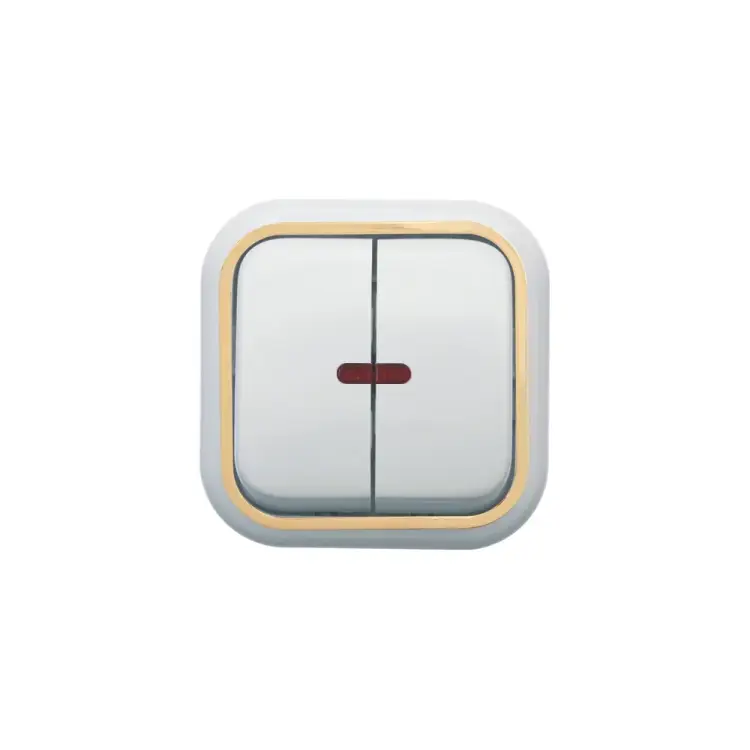 Двухклавишный выключатель Кунцево-Электро ВАЛЕНТИНА А56-176З 7637