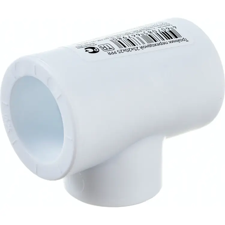 Переходной сантехнический тройник Политэк 9300252025