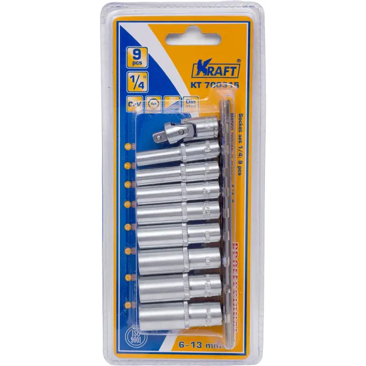 Набор торцевых головок KRAFT 700315