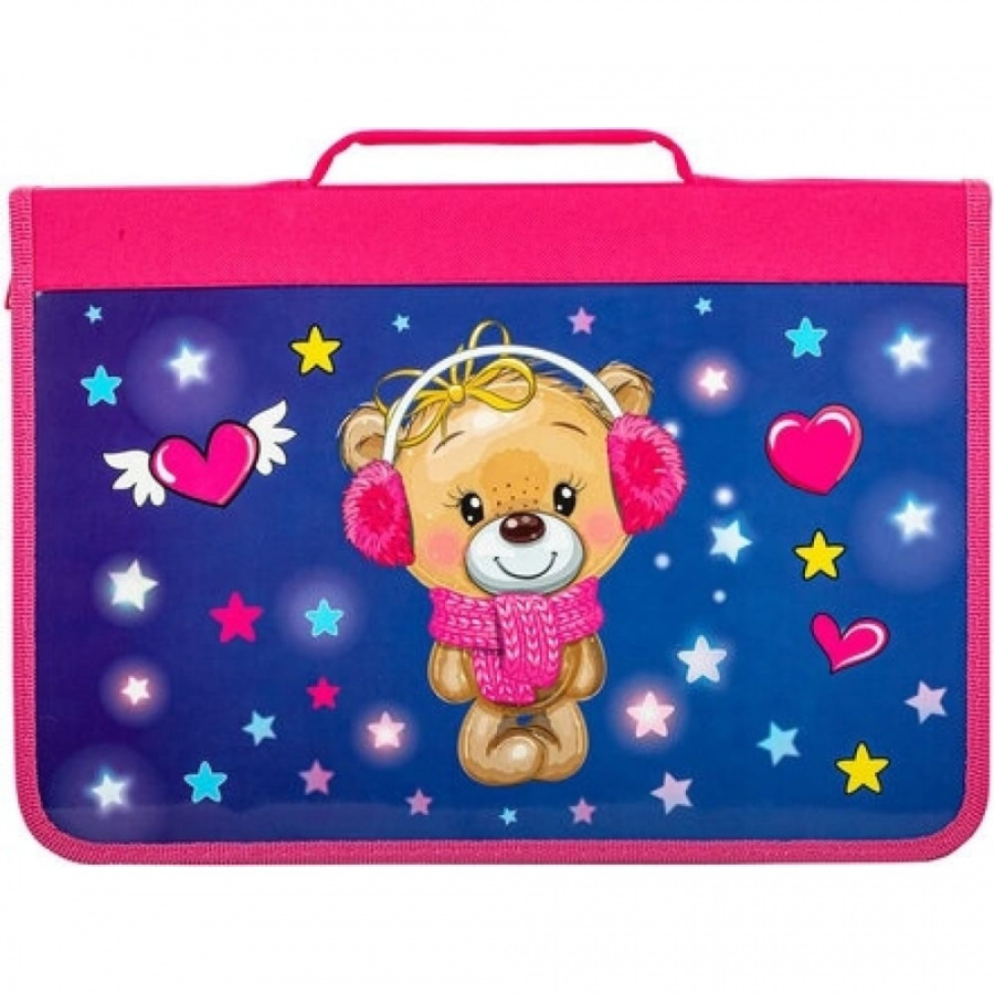 Папка для труда BRAUBERG Smiling bear