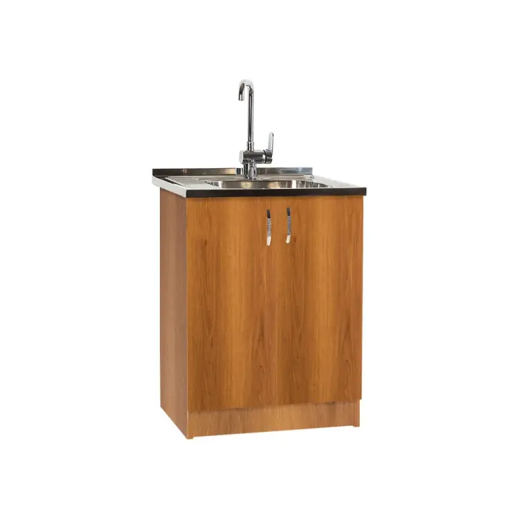 Тумба SANTREK 60*60 цвет ольха (2 дверцы) (ЛДСП) 12854