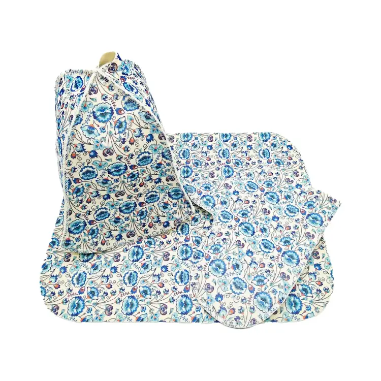 Набор для бани Бацькина баня Голубой узор 10428 Набор для бани Бацькина баня Голубой узор 10428