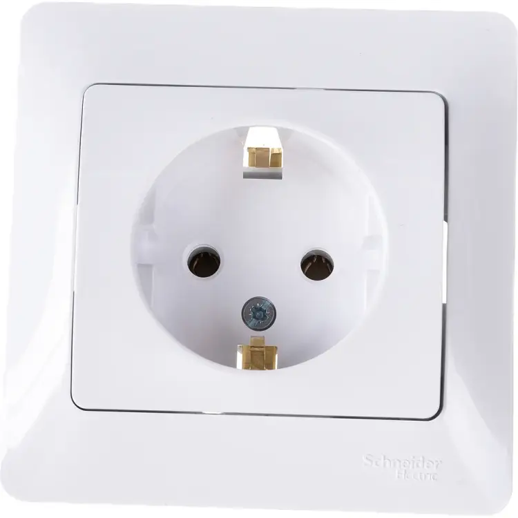 Одноместная розетка Systeme Electric Glossa GSL000142