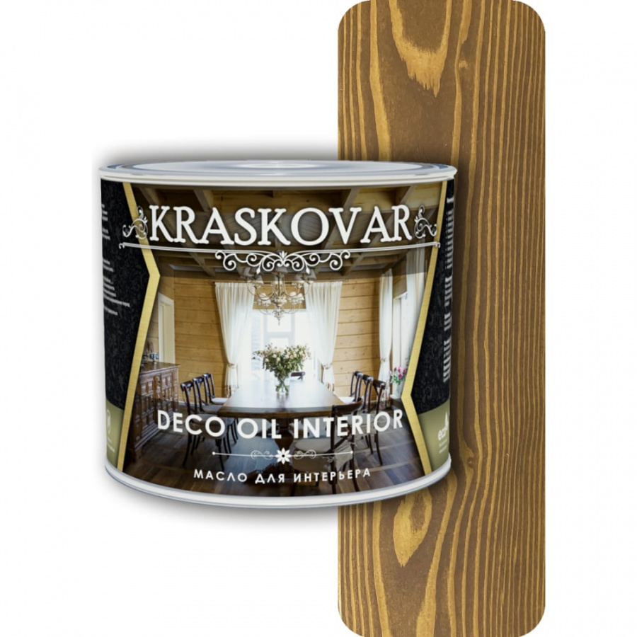 Масло для интерьера Kraskovar Deco Oil Interior