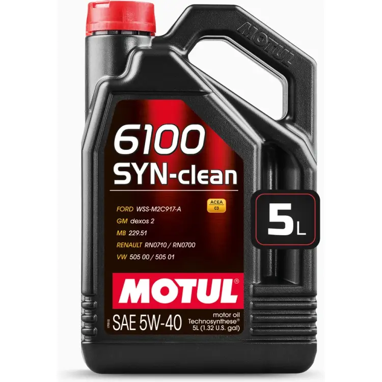Моторное масло MOTUL 6100 SYN-CLEAN 5W40 111692