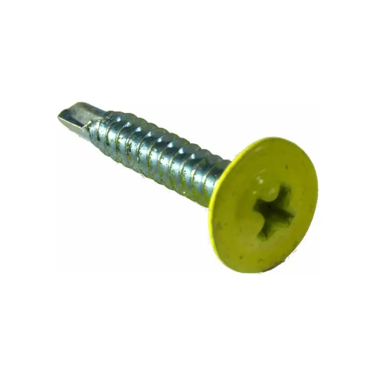 Саморез-сверло КРЕП-КОМП 4,2х16 RAL1018 (1000 шт.) пшс161018