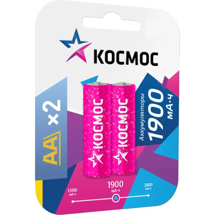 Аккумулятор КОСМОС R6 KOCR6NIMH/1900MAH/