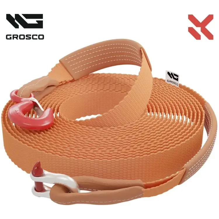 Динамическая стропа для буксировки авто до 3.5 тонн Grosco BTD0720HS Динамическая стропа для буксировки авто до 3.5 тонн Grosco BTD0720HS