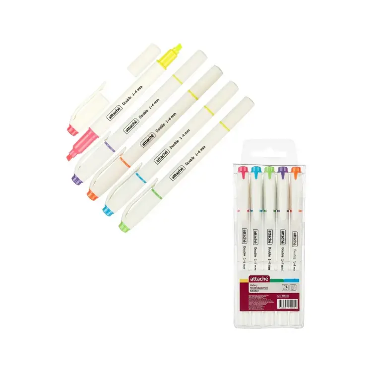 Маркер-выделитель текста Attache Double 958567