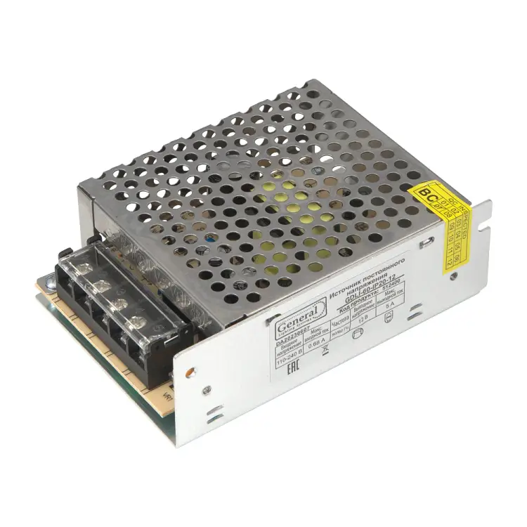 Светодиодный драйвер General Lighting Systems GDLI-60-IP20-12 512400