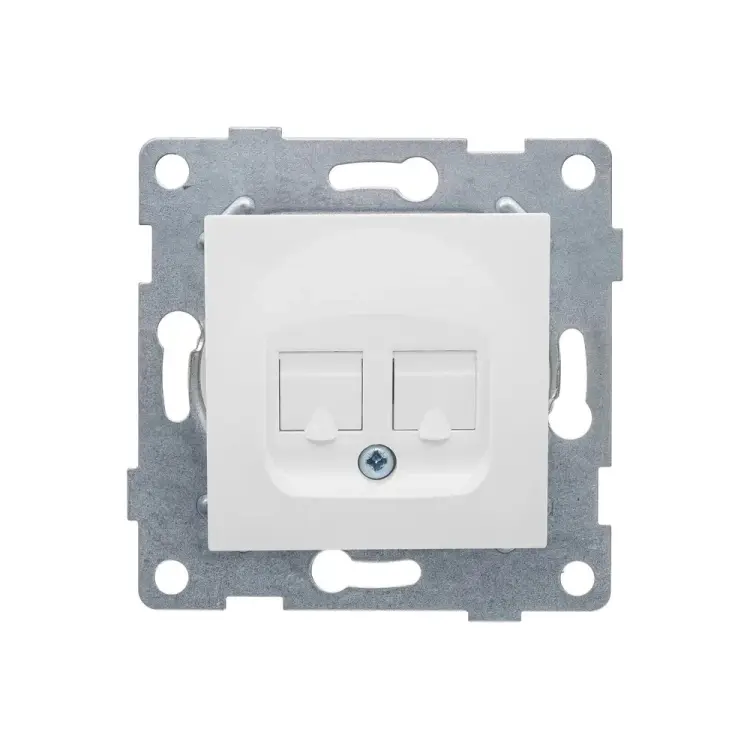 Двойная телефонная розетка GUSI Electric Ugra С11Т2-001