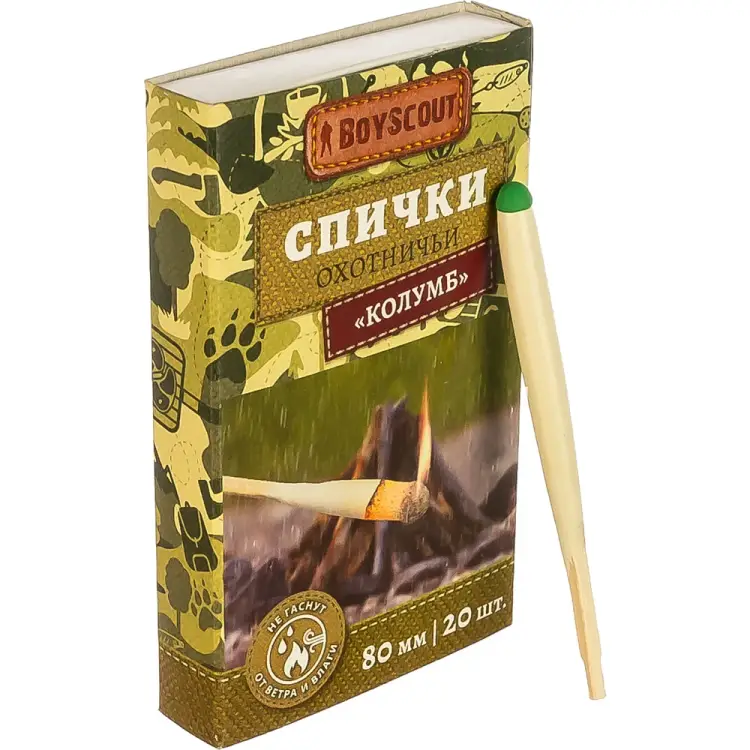 Спички BOYSCOUT Колумб 61033 Спички BOYSCOUT Колумб 61033
