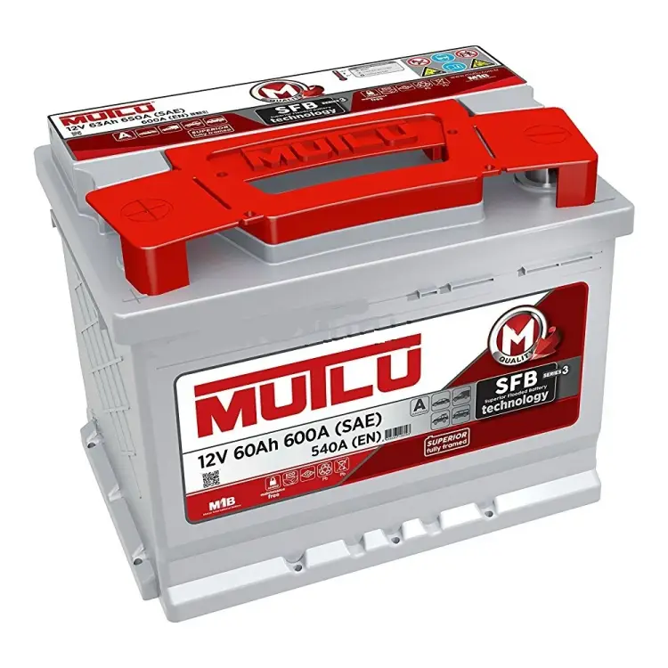Аккумулятор Mutlu SFB M3 6СТ-60.1 L2.60.054.B