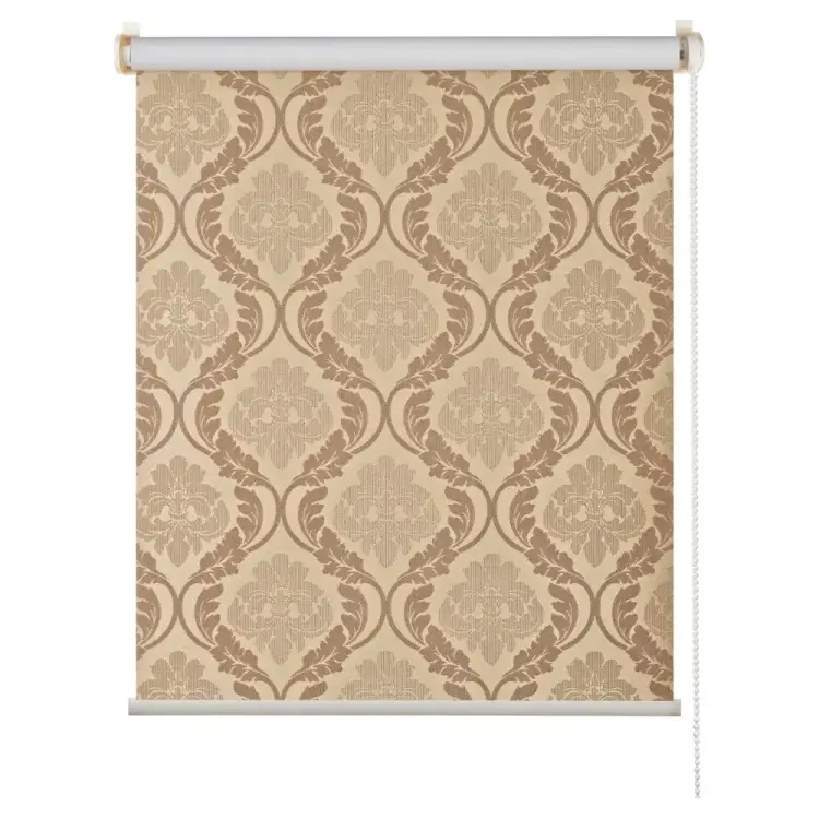 Рулонная штора - миниролло ПраймДекор Дамаск blackout 23037041