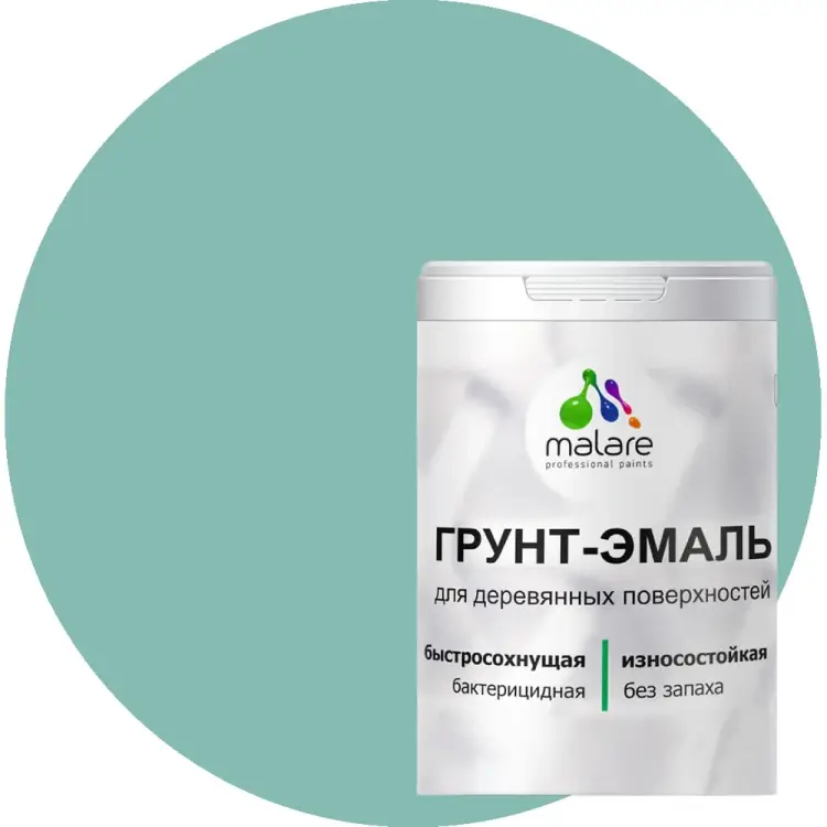 Матовая грунт-эмаль для деревянных поверхностей MALARE 2036771866062