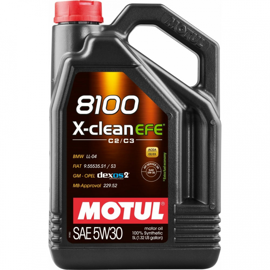 Моторное масло MOTUL 8100X-clean EFE 5W30