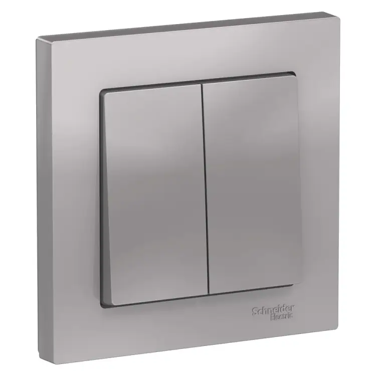 Двухклавишный выключатель Systeme Electric AtlasDesign ATN000352