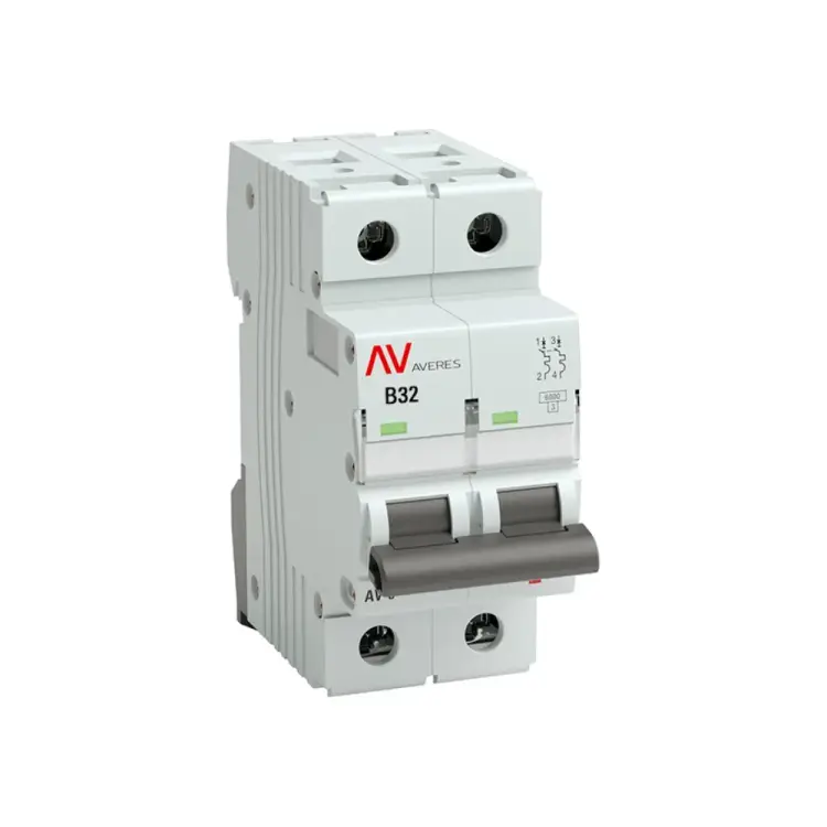Автоматический выключатель EKF AV-10 AVERES mcb10-2-32B-av