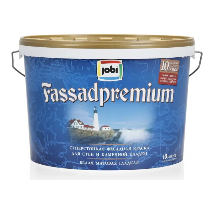 Фасадная краска JOBI FASSADPREMIUM 12045 Фасадная краска JOBI FASSADPREMIUM 12045