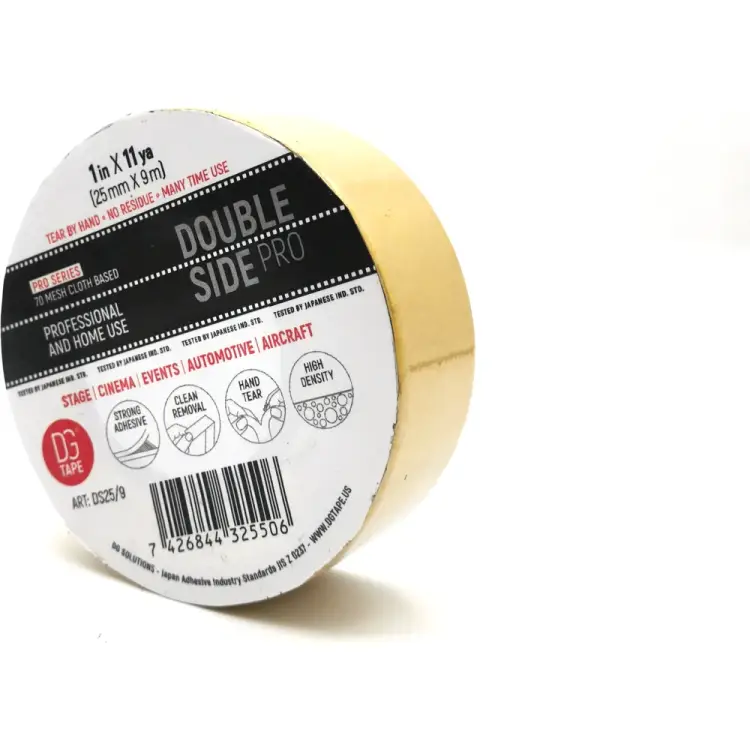 Двухсторонняя тканевая клейкая лента DGTAPE DoubleSide DS25/9