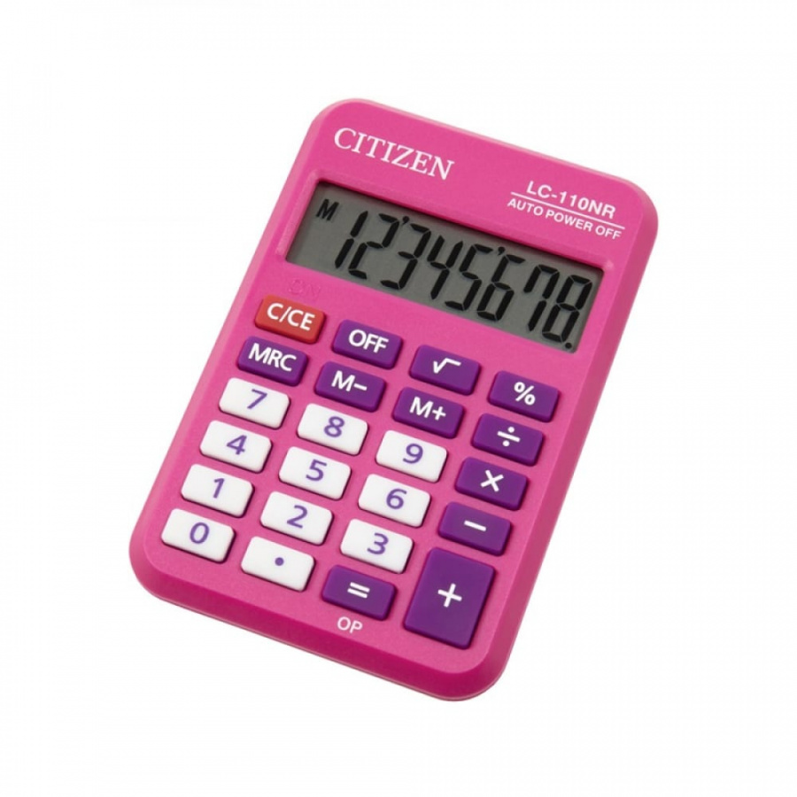 Карманный калькулятор Citizen LC-110NR-PK