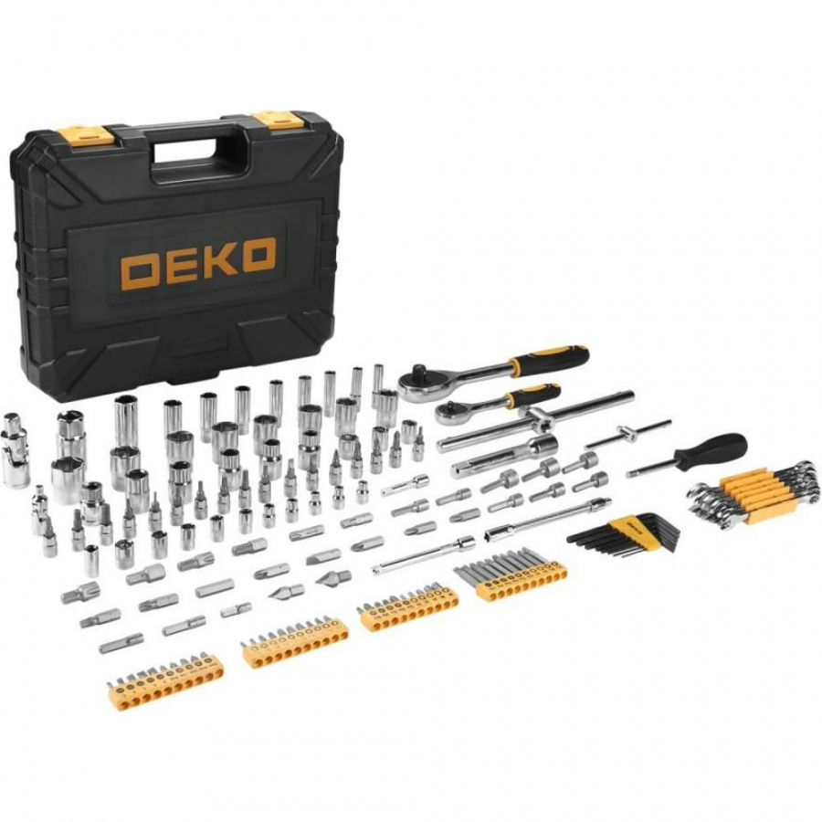 Профессиональный набор инструментов для авто DEKO DKAT150