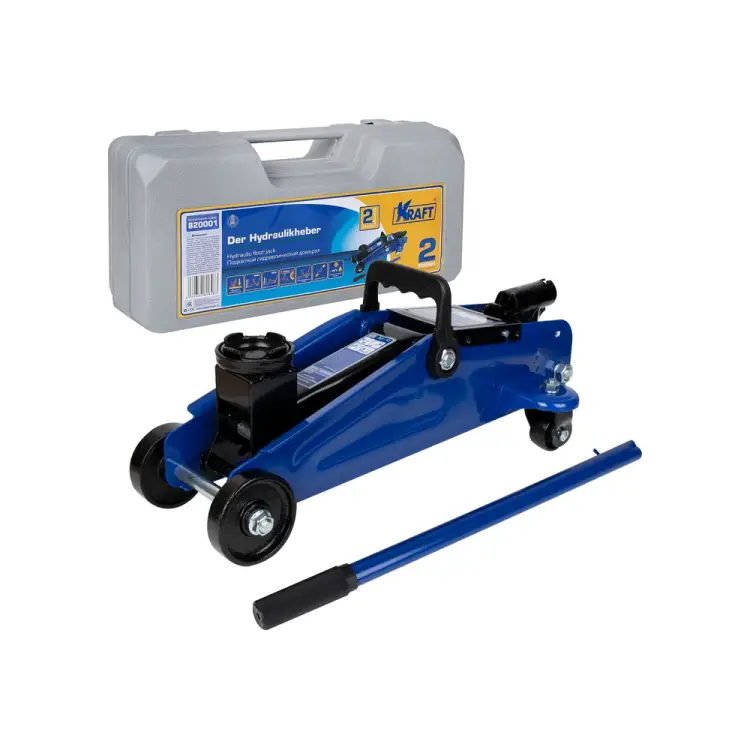 Подкатной гидравлический домкрат KRAFT 820001