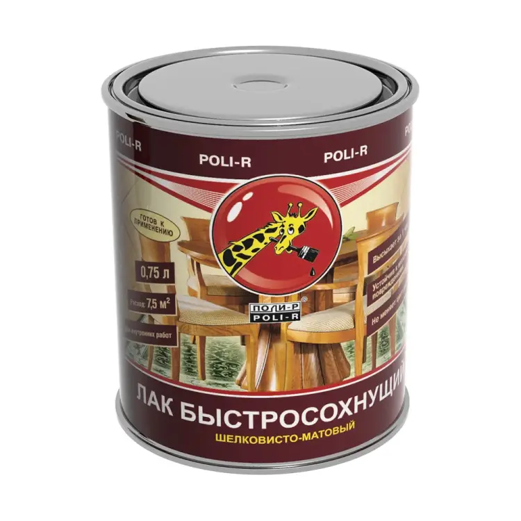 Быстросохнущий лак Poli-R 13908