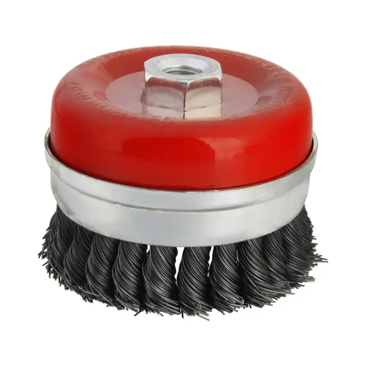Чашеобразная кордщетка для ушм Hammer Flex 207-110 32449