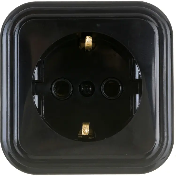 Одноместная розетка STEKKER PST16-21-20 39690