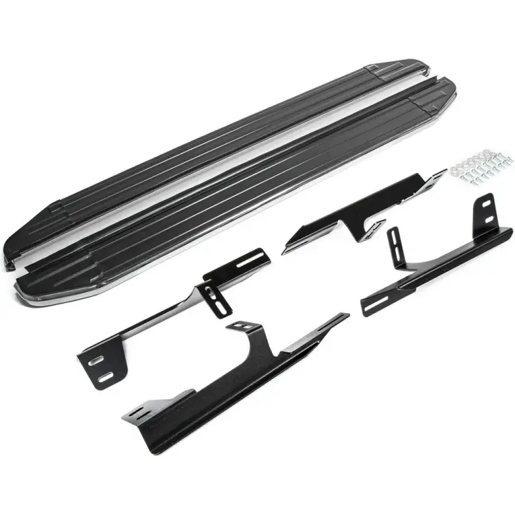 Автомобильные пороги для Honda CR-V IV 2012-2015 г.в. Rival Premium A173ALP.2102.1