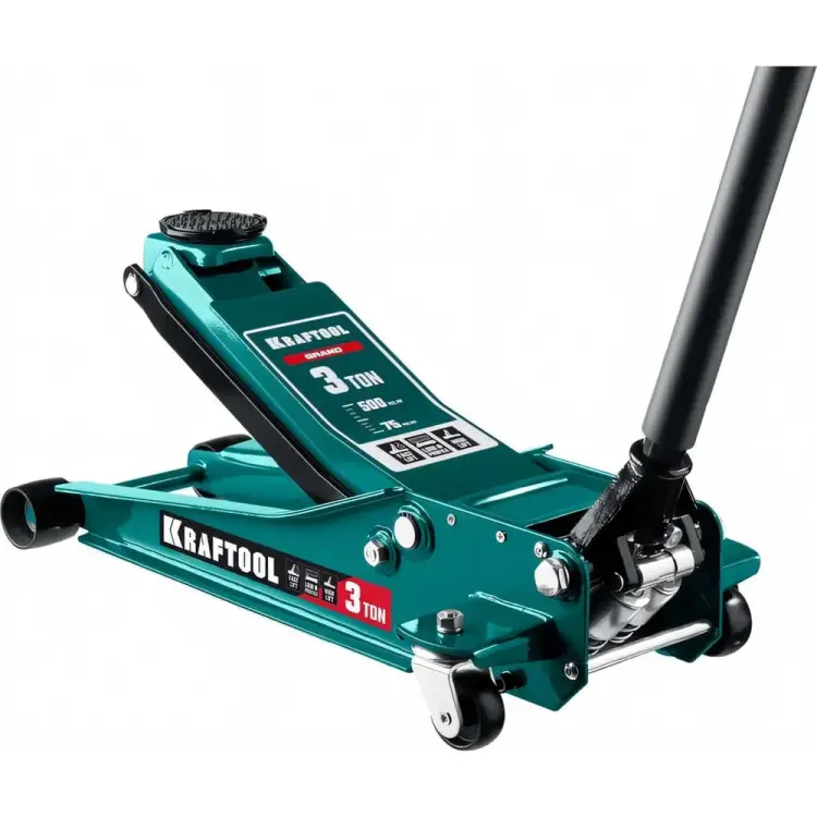 Подкатной универсальный домкрат со штифтом KRAFTOOL Grand 43451-3