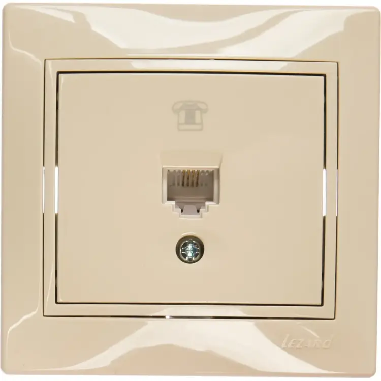 Телефонная розетка Lezard MIRA 701-0303-137