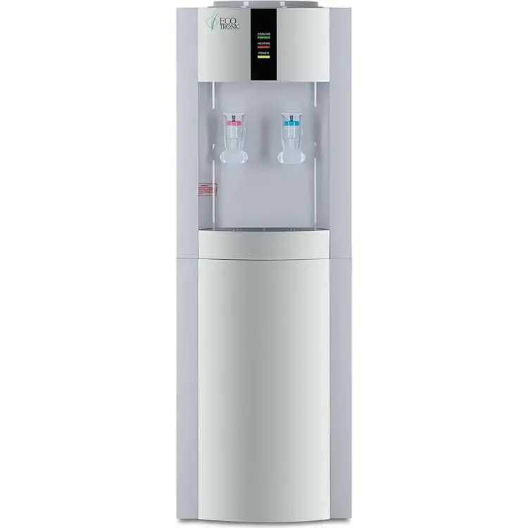 Кулер для воды ECOTRONIC H1-LF white-silver ETK1544/