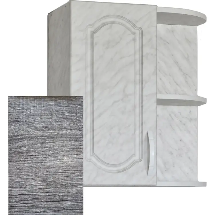 Шкаф для посуды SANTREK торцевой Турин фасад МДФ 64285