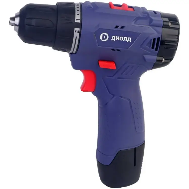 Аккумуляторная дрель-шуруповерт ДИОЛД ДЭА-12 ЛИ-09 10022154 Аккумуляторная дрель-шуруповерт ДИОЛД ДЭА-12 ЛИ-09 10022154