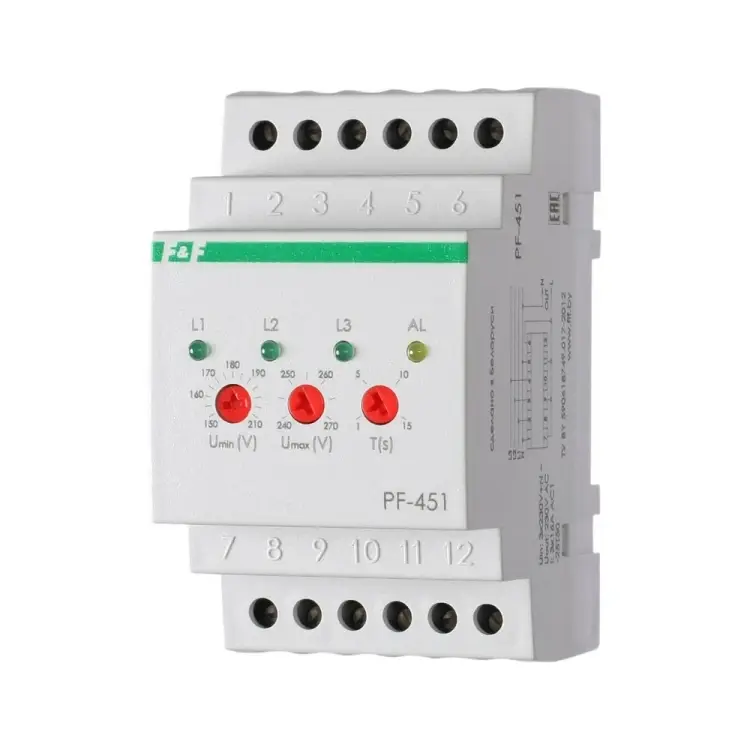 Автоматический переключатель фаз Евроавтоматика F&F PF-451 EA04.005.003