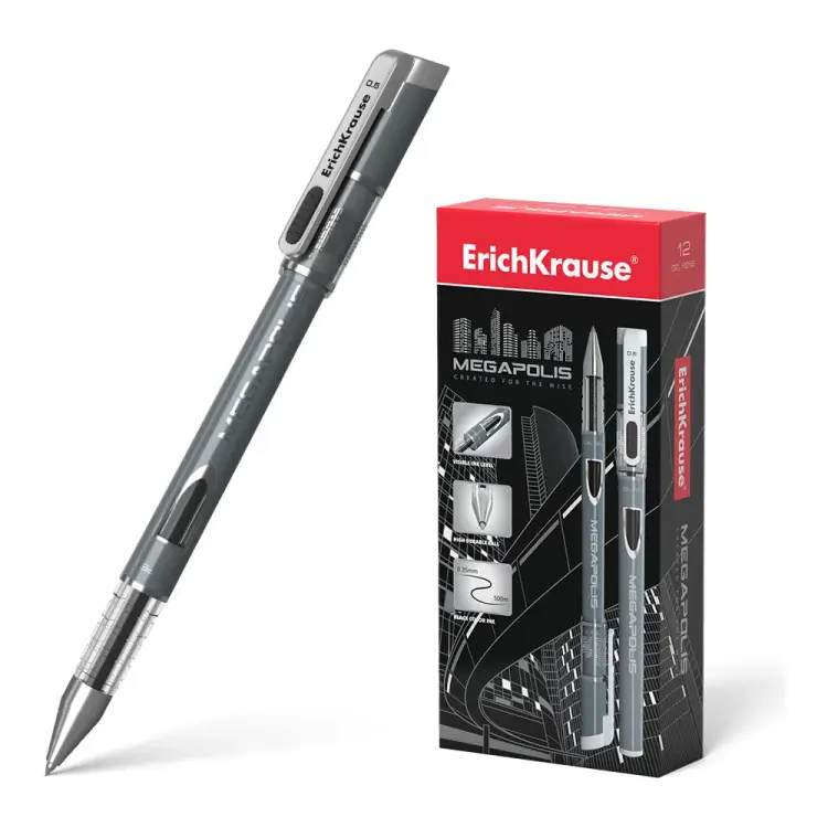 Гелевая ручка ErichKrause MEGAPOLIS Gel 93
