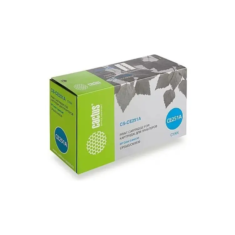 Лазерный картридж для hp clj cp3525/cm3530 Cactus ce251a 807208