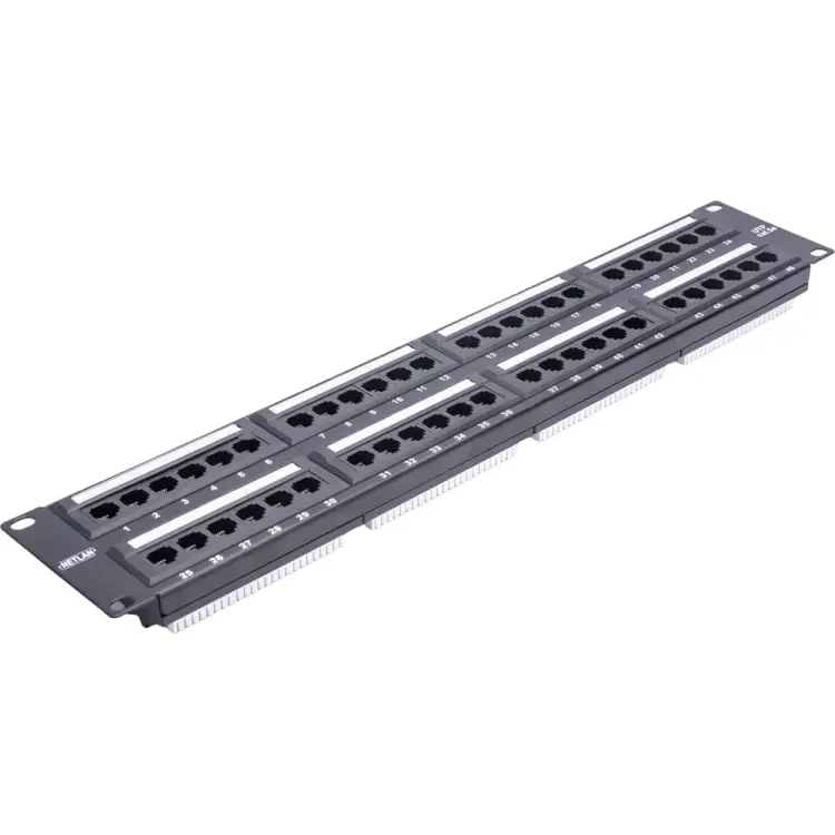 Неэкранированная панель NETLAN EC-URP-48-UD2