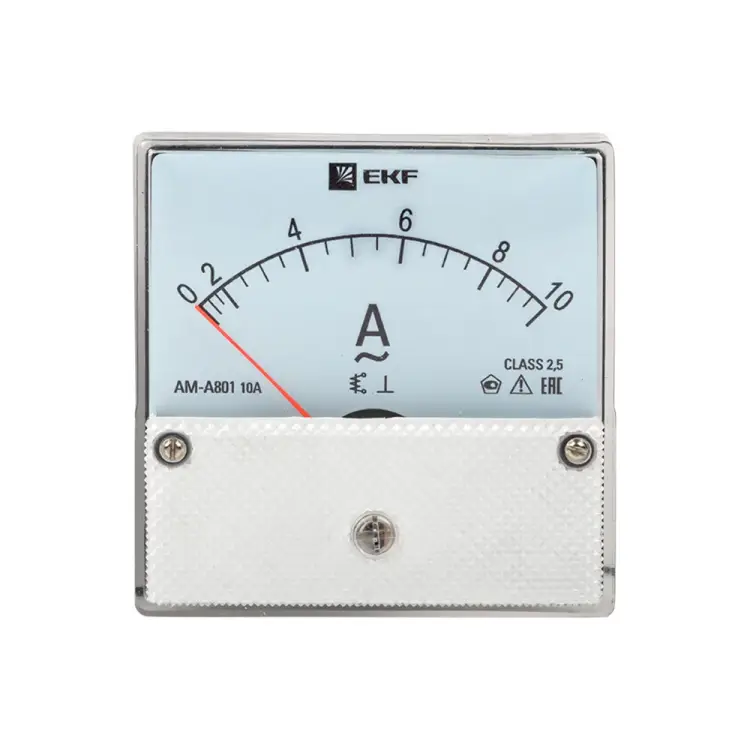 Аналоговый амперметр на панель EKF AMA-801 ama-801-10